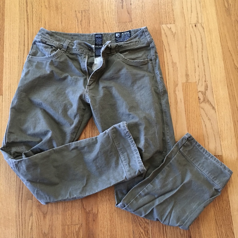 Men’s Kuhl Rydr (Rider) Hiking Outdoor Pants 34x32